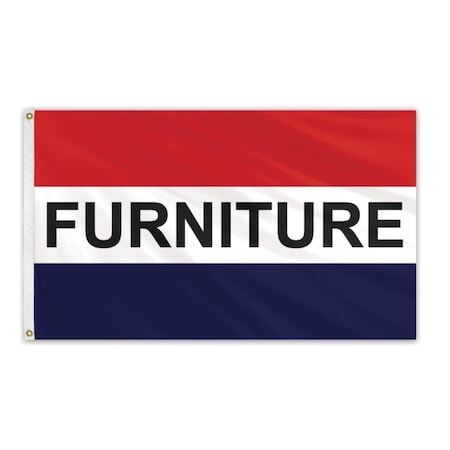 Global Flags Unlimited Furniture Message Flag 3'x5' Standard Flag 204564